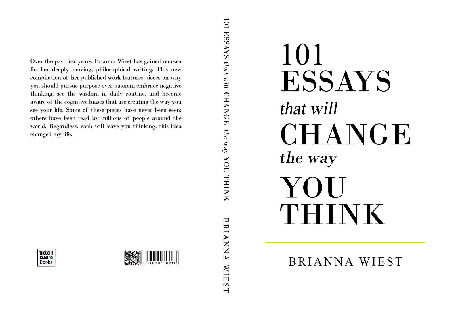 101Essays that will change the way you think - 1
