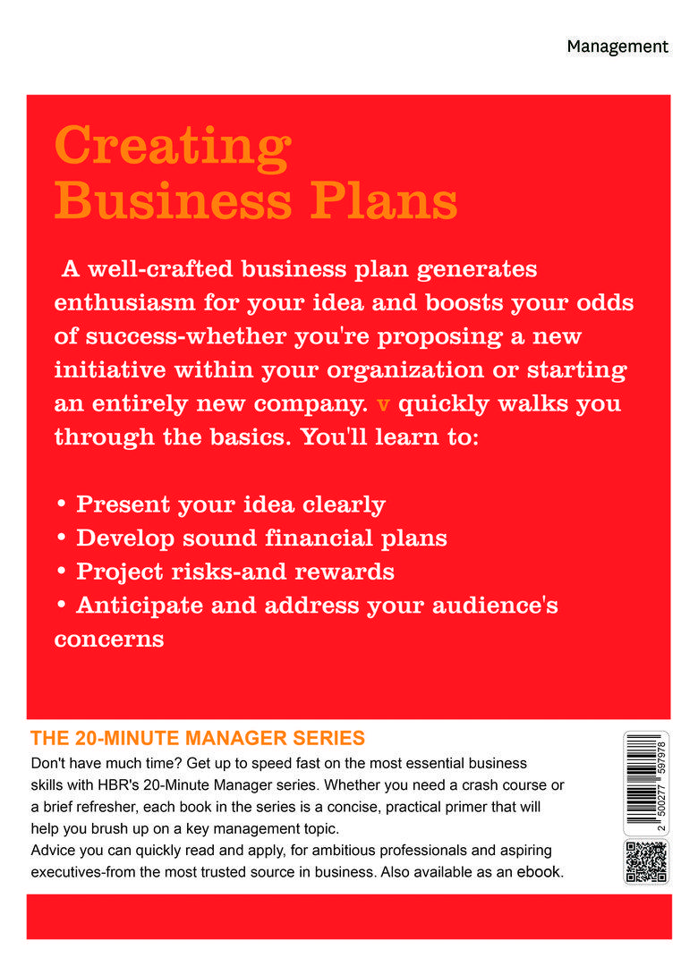 Creating Business Plans - 3