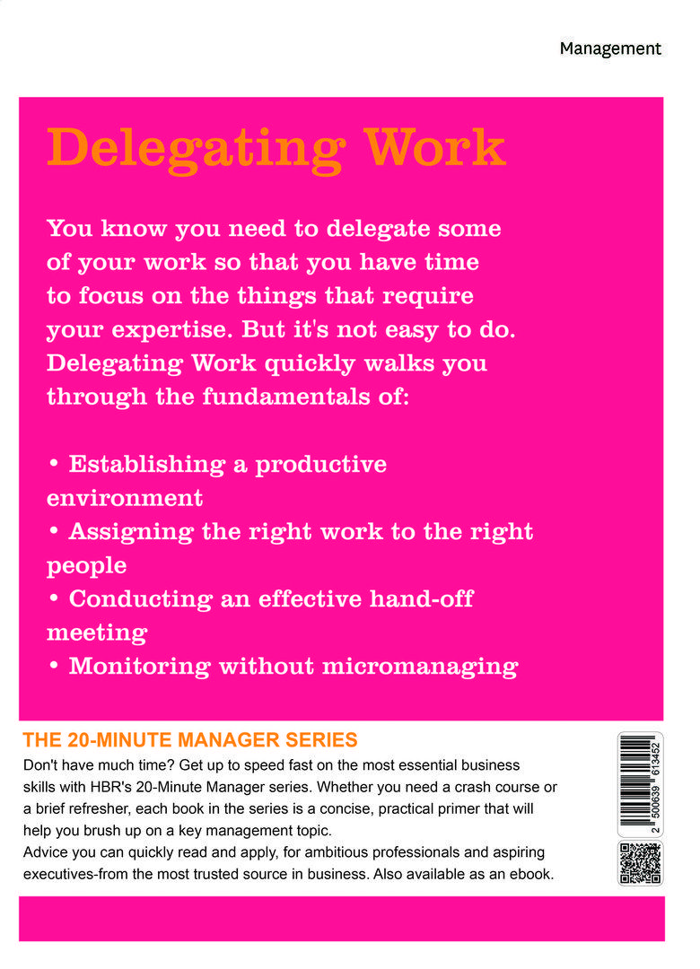 Delegating Work - 3