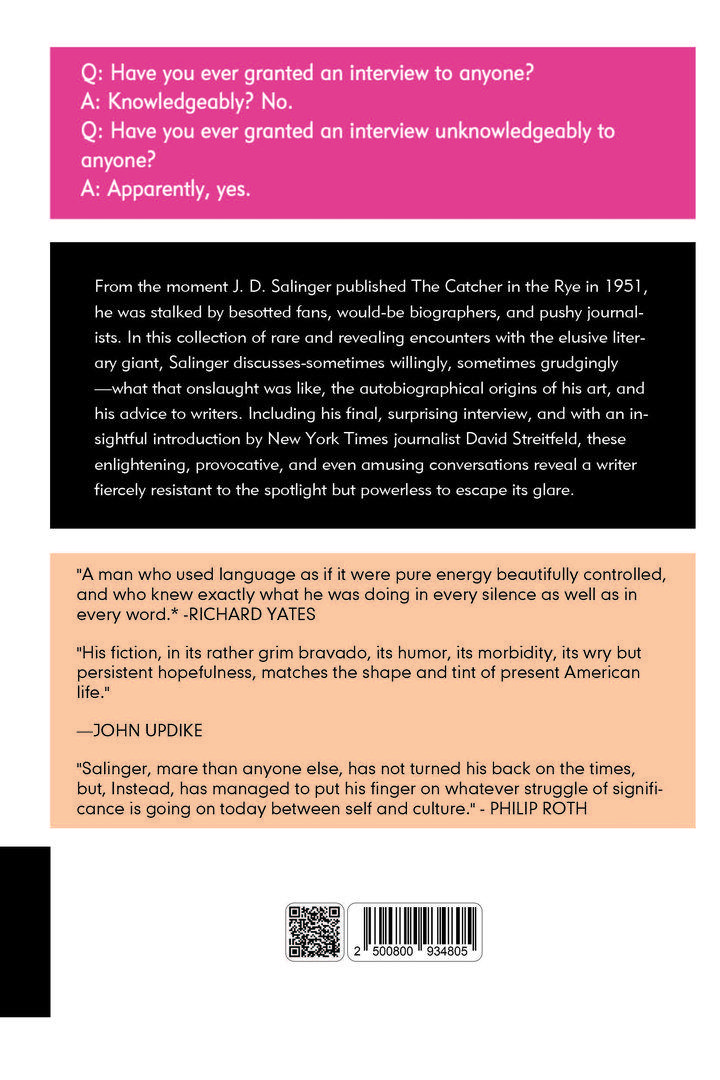 J. D. Salinger: The Last Interview and Other Conversations - 2