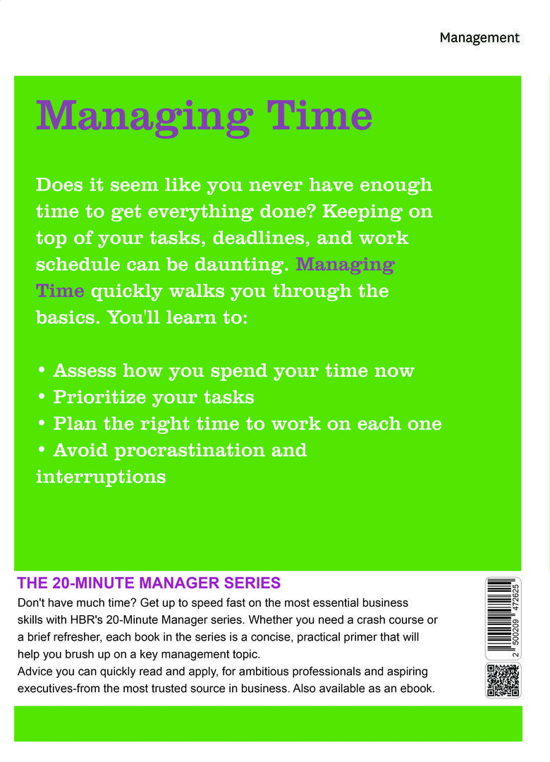 Managing Time - 4